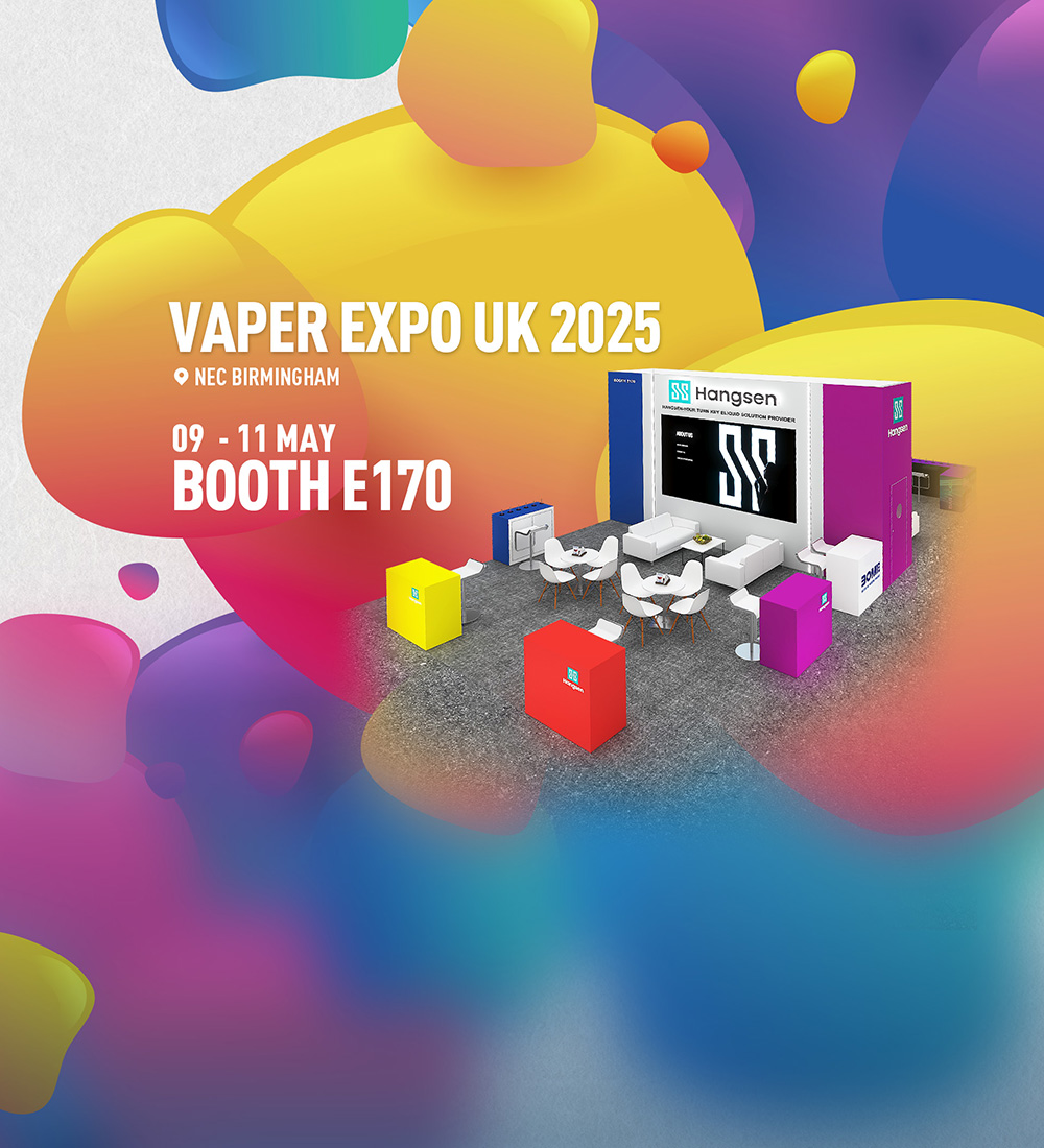 Hangsen Returns to The Vaper Expo UK 2025 to Launch Next-Generation BAR SALTS Flavour Solutions